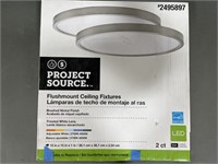 Project Source LED Flushmount Light Fixtures
