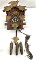 Antique Vtg German Cuckoo Clock, As Is