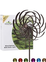 New Solar Wind Spinner Willow Leaves-Improved 360