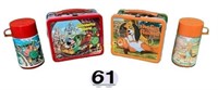 Assorted Aladdin Vintage Disney Lunchboxes
