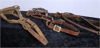 3 Horse Bridles (One with Name)