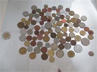 100 Pièces de monnaies