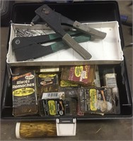 Rivets and Gun Box Lot