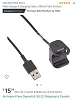 Fitbit Charge 4 Charging Cable