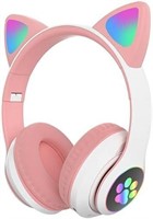 33$- Cat Ear Bluetooth Wireless Kids Headphones