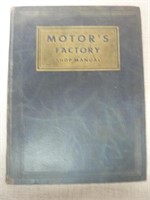 MOTOR'S FACTORY SHOP MANUAL - 1939