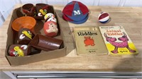 Children’s toys and books