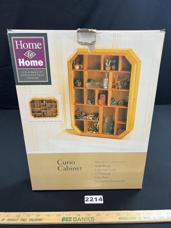 Wood Miniatures Display in Box