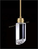 MOTINI $137 Retail  1-Light Cylinder Crystal