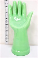 Jadeite jewelry hand