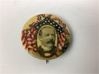 1904 Alton Parker presidential campaign pin back