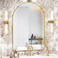 Arch Bathroom Mirror  26 x38  Wall Mounted