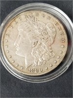 1880 0 Morgan silver dollar