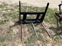 Skidsteer Bale Spear