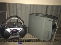 CD Player and car cooler