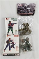 Lot Of Viet Nam Soldier Figures, U S & Vietkong