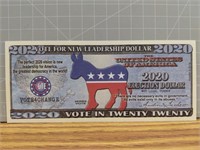 Vote banknote