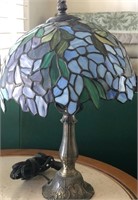 R - STAINED GLASS TABLE LAMP (L31)