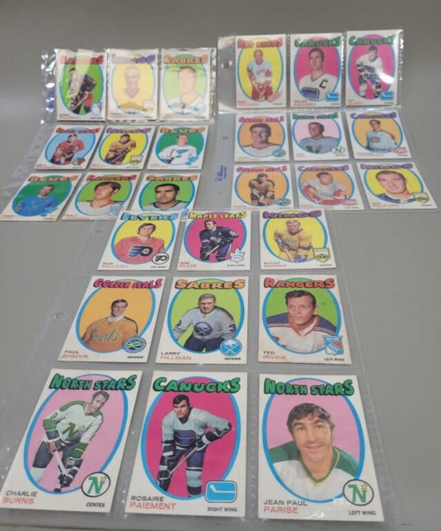 1971 O Pee Chee hockey cards