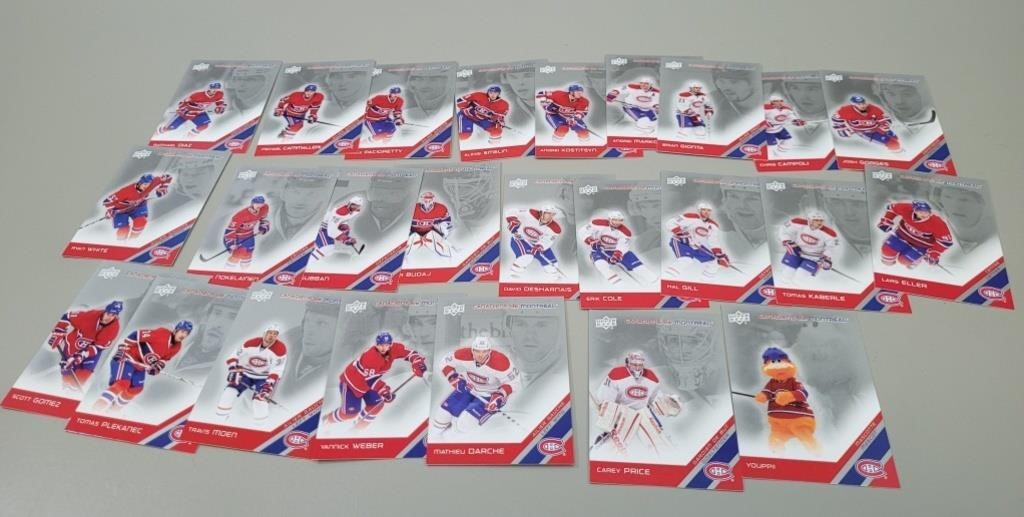 2011-12 Upper Deck, Montreal Canadiens cards