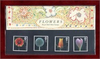 GREAT BRITAIN 1987 ROYAL MINT FLOWER STAMPS