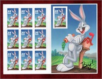 USA 1997 MINT FULL PANE BUGS BUNNY STAMPS #3137