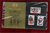 GREAT BRITAIN 1968 ROYAL MINT CHRISTMAS STAMPS