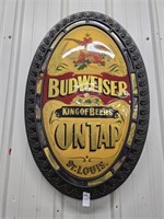 Budweiser King of Beers On Tap 70s Vintage 3D