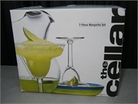 Brand new the Cellar 7~pc Glass Margarita set