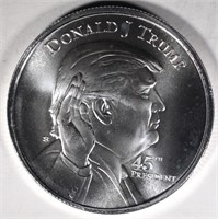 DONALD J TRUMP .999 SILVER ROUND