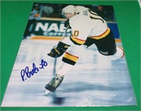 Pavel Bure SIGNED 8x10" Photo Vancouver Canucks