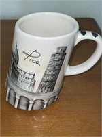 Collectible Leaning Tower Of Pisa Mug