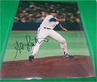 Al Leiter SIGNED 8x10" Photo Toronto Blue Jays