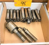 LOT #R-8 COLLETS & TOOLHOLDERS  (*See Photo)