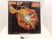RECORD ALBUM URIAH HEEP RETURN TO FANTASY