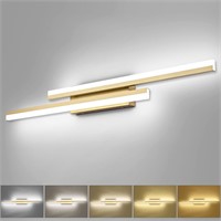 PRESDE 40in LED Light Fixtures 5CCT Gold