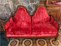 Victorian Settee Love Seat