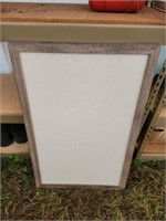 Modern decorative tack message board, 23x35