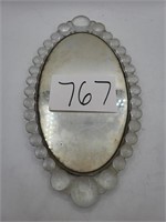 Vintage Bubble Glass Dresser Mirror