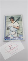 Champ Summers Topps 1992 Auto Card #369