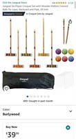 Croquet Set (Open Box, New)