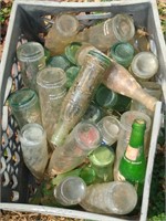 Create a vintage soda bottles