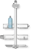 simplehuman Adjustable, Hanging Shower Caddy XL,