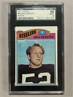 1977 MIKE WEBSTER ROOKIE TOPPS SGC 8