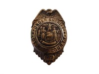 Vintage Official New York Under Sheriff Badge