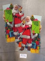 Vintage Coca Cola Santa Clause Advertisingd
