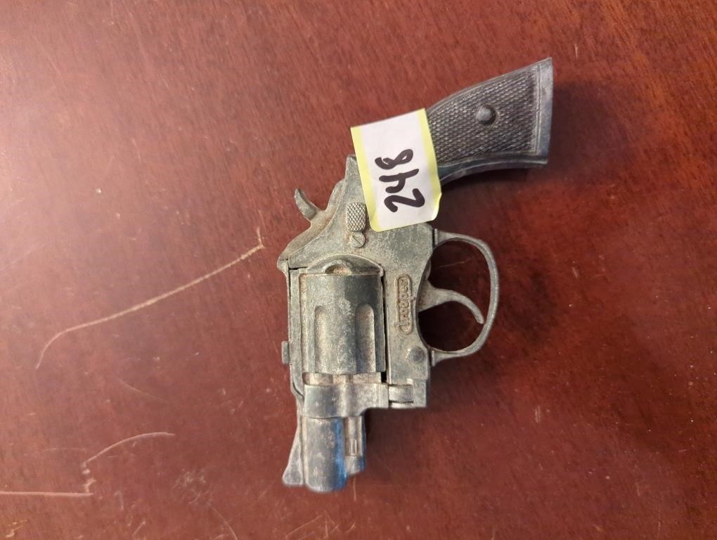 Vintage toy metal cap gun