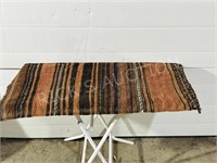 hand woven antique wool mat