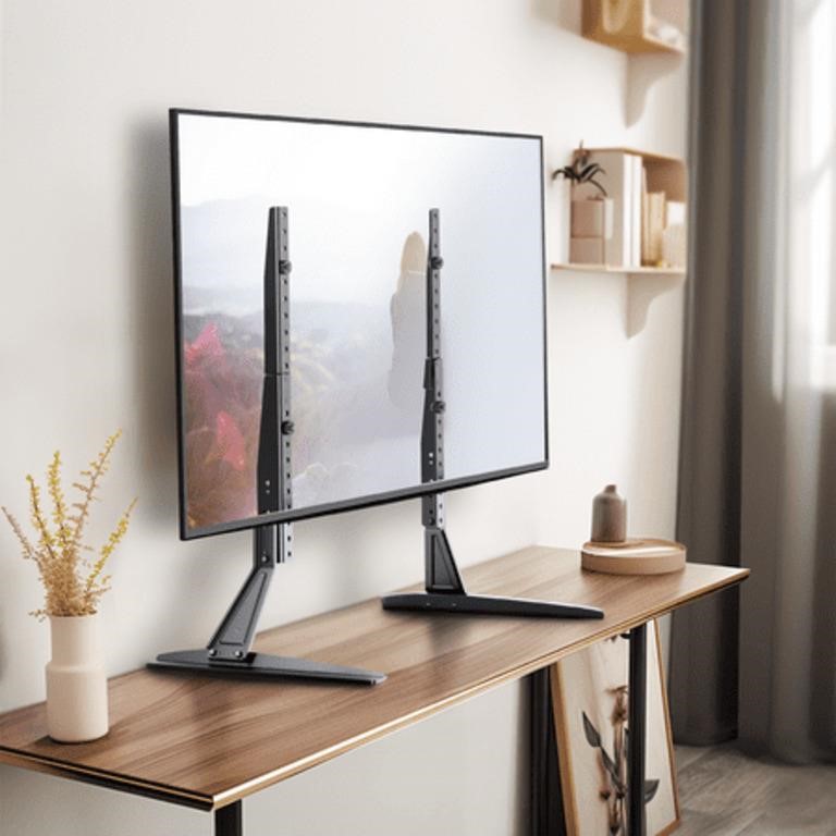 One Size  Universal Table Top TV Stand for 22-65 i