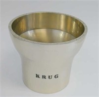 French Krug champagne metal ice bucket
